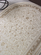 ZARINA M101B CREAM / CREAM Овал