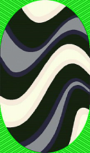 Ковер FASHION SHAGGY 7866 91 Овал