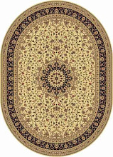 Ковер шерстяной Floare ISFAHAN 207-1620 ОВАЛ 