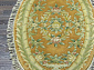 90 LINE WOOLEN HANDK-KNOTTED SHD-120 BEIGE Овал