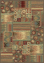 Маленький рельефный ковер из вискозы GENOVA 38406 7292 71 (0.65*1.1)