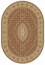 Ковер BUHARA D159 DARK PINK Овал