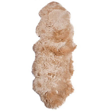 Овчина Новозеландская  2-х шкурная бежевая