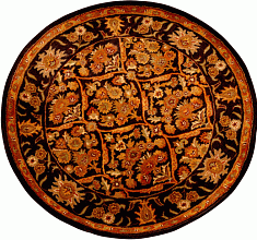 Ковер  Gardenia Brown круг 