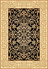 IZMIR D469 BLACK-BEIGE 2