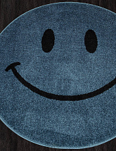 Ковер SMILE 2 NC19 BLUE Круг