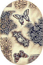 Ковер хит-сет Graffiti 1607-g110 ОВАЛ