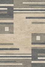 Ковер MELANGE D842 BEIGE-BLACK