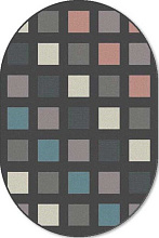 Рельефный ковер Soho 1994-16844 ОВАЛ