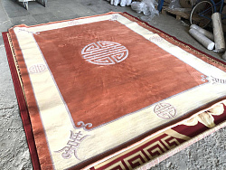 Ковер 90 LINE WOOLEN HANDK-KNOTTED 6101 TERRA