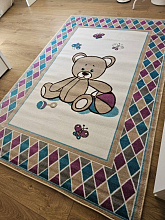 Детский ковер Мишенька и Мячик Соло-L 44217-55