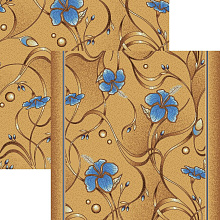 Ковер принт обр 8-ми цветное полотно p1165c2p 37