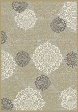 Маленький рельефный ковер из вискозы GENOVA 38001 6565 90 (0.65*1.1)