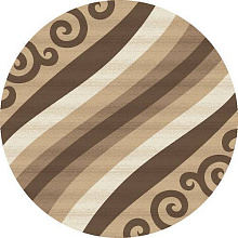 MEGA CARVING d297 BEIGE Круг