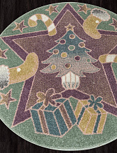 Ковер SOFIT SV28 GREEN Круг