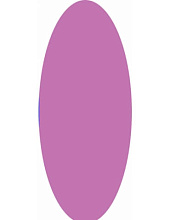 KEOPS SHAGGY 6365A DARK PINK Овал