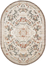 Рельефный ковер из вискозы GENOVA 38388 7292 71 ОВАЛ