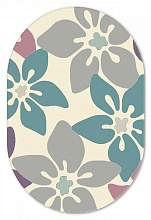 Рельефный ковер Soho 1602-15533 ОВАЛ