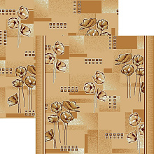 Ковер принт обр 8-ми цветное полотно p1255a2p 43