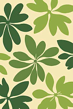 Ковер FLOWER VR08 CREAM-GREEN