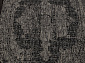 Ковер-циновка KAIR-A S129 BLACK-GRAY Овал