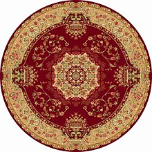 Ковер IZMIR d037 RED Круг