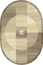 Ковер фризе ECO ARVO cumin ОВАЛ