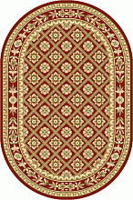 Полушерстяной ковер Милана 20113-04 овал