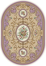 Ковер ROXY D702 PURPLE Овал