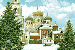 Ковер Ландшафт 50378-01 Храм