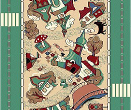 Детская ковровая дорожка Радуга 76-03